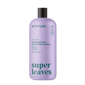 ATTITUDE Foaming Hand Soap, EWG Verified, Plant and Mineral-Based Ingredients, Vegan and Cruelty-free Personal Care Products, Pink Grapefruit, 10 Fl Oz (Pack of 3)(Herbal Musk)