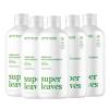 ATTITUDE Bubble Bath & Body Wash, EWG Verified, Vegan & Plant-Based, Dermatologist-Tested, Gentle Cleansing Formula, Pear & Amber Scent, 16 Fl Oz (Pack of 6)(Pear & Amber)