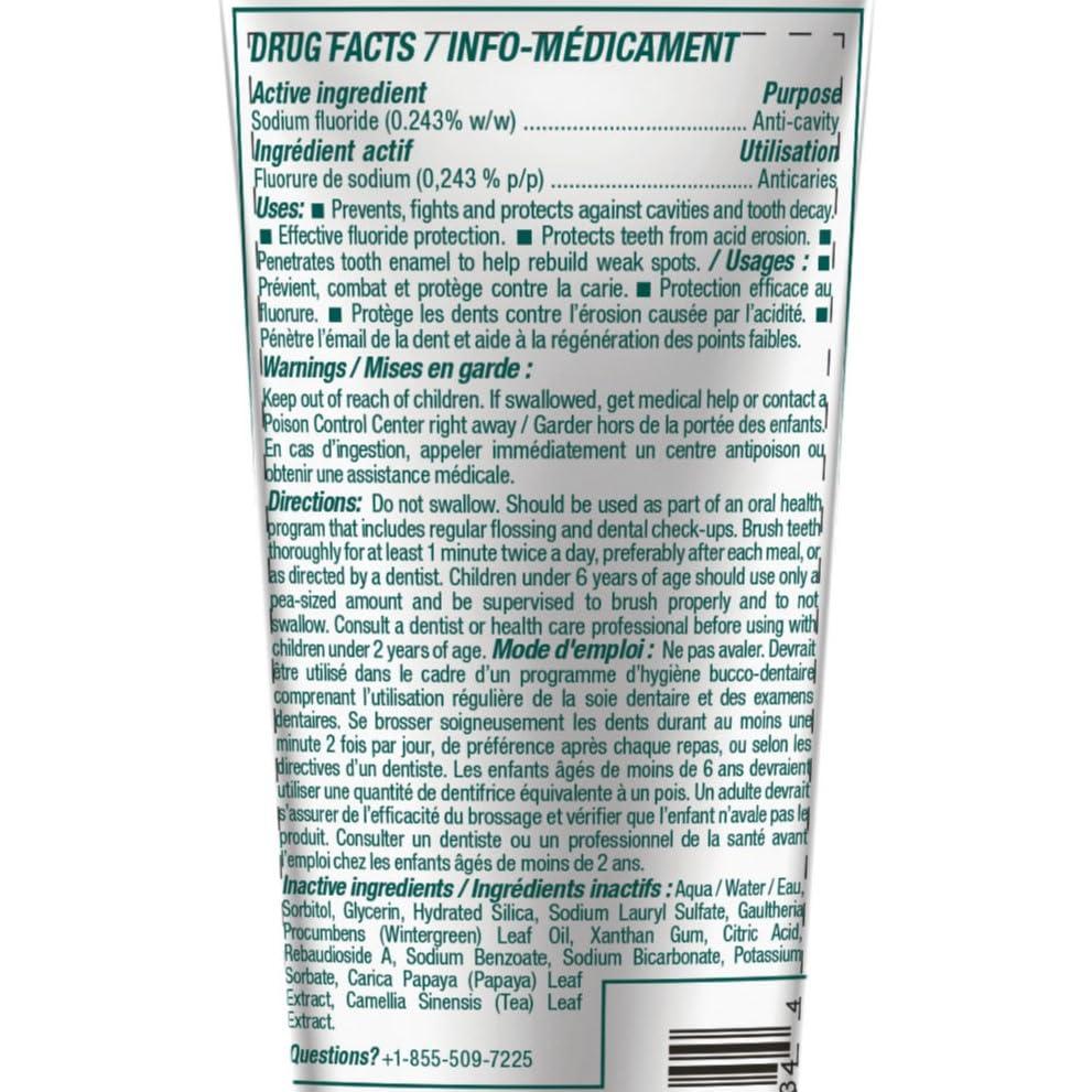image:imageATTITUDE Enamel Repair Toothpaste with Fluoride Spearmint Flavor Vegan amp CrueltyFree SugarFree Plant amp MineralBased Ingredients Clean Oral Care 42 Oz42 Ounce Pack of 1