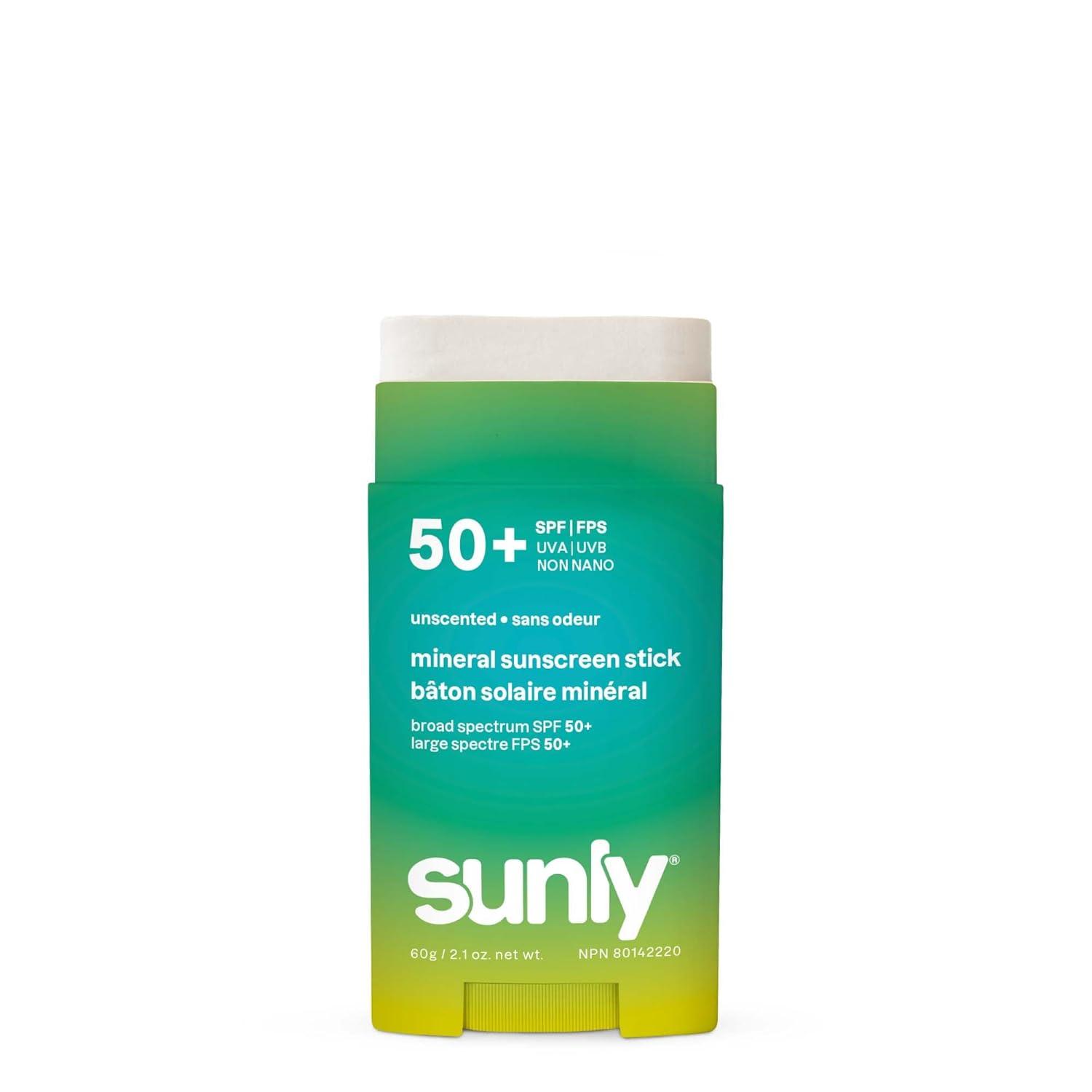 image:imageATTITUDE Mineral Sunscreen Stick SPF 50 Broad Spectrum Zinc Oxide EWG Verified NonNano MessFree Stick for Face amp Body Lightweight NonGreasy Vegan SunKissed Vanilla Scent 2 OzUnscented