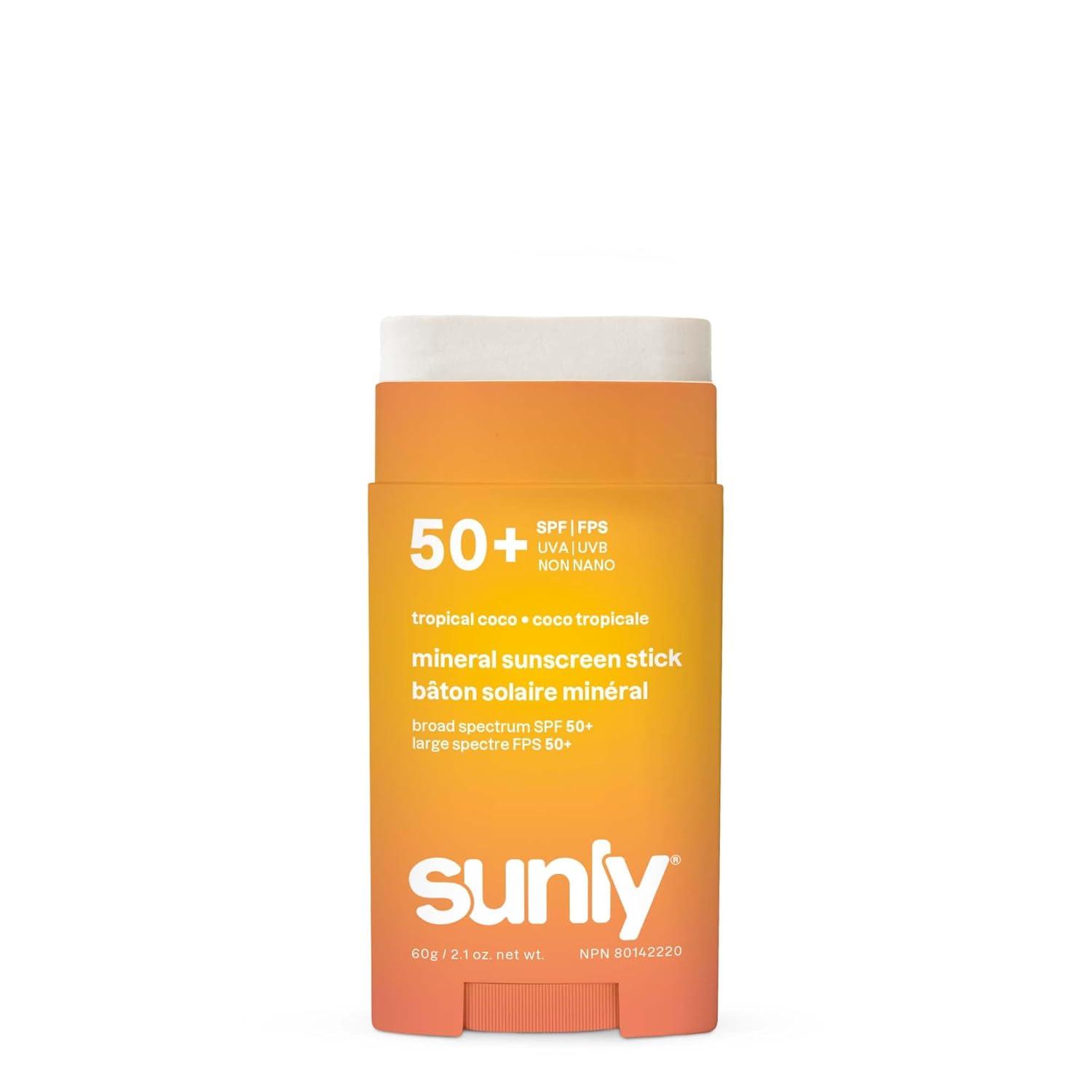 image:imageATTITUDE Mineral Sunscreen Stick SPF 50 Broad Spectrum Zinc Oxide EWG Verified NonNano MessFree Stick for Face amp Body Lightweight NonGreasy Vegan SunKissed Vanilla Scent 2 OzTropical Coco