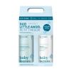 ATTITUDE Baby 2-in-1 Shampoo & Body Wash and Baby Lotion Set, EWG Verified, Dermatologically Tested Soap and Moisturizing Cream, Vegan, Unscented, 16 Fl Oz each(Good Night)