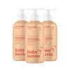 ATTITUDE Baby 2-in-1 Shampoo and Body Wash, EWG Verified, Dermatologically Tested, Vegan, Orange and Pomegranate, 16 Fl Oz (Pack of 3)