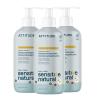 ATTITUDE Baby 2-in-1 Shampoo and Body Wash, EWG Verified, Plant- and Mineral-Based Ingredients, Vegan Products for Sensitive Skin, Unscented, 16 Fl Oz (Pack of 3)