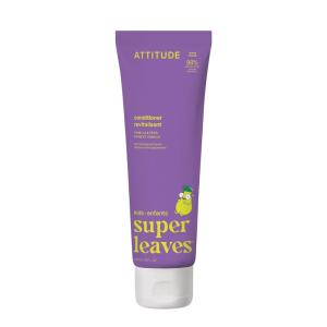 ATTITUDE Natural Conditioner for Kids, Hypoallergenic, Vegan, Plant- and Mineral-Based, Vegan and Cruelty-free, Watermelon & Coco, 8 Fl Oz(Vanilla & Pear)
