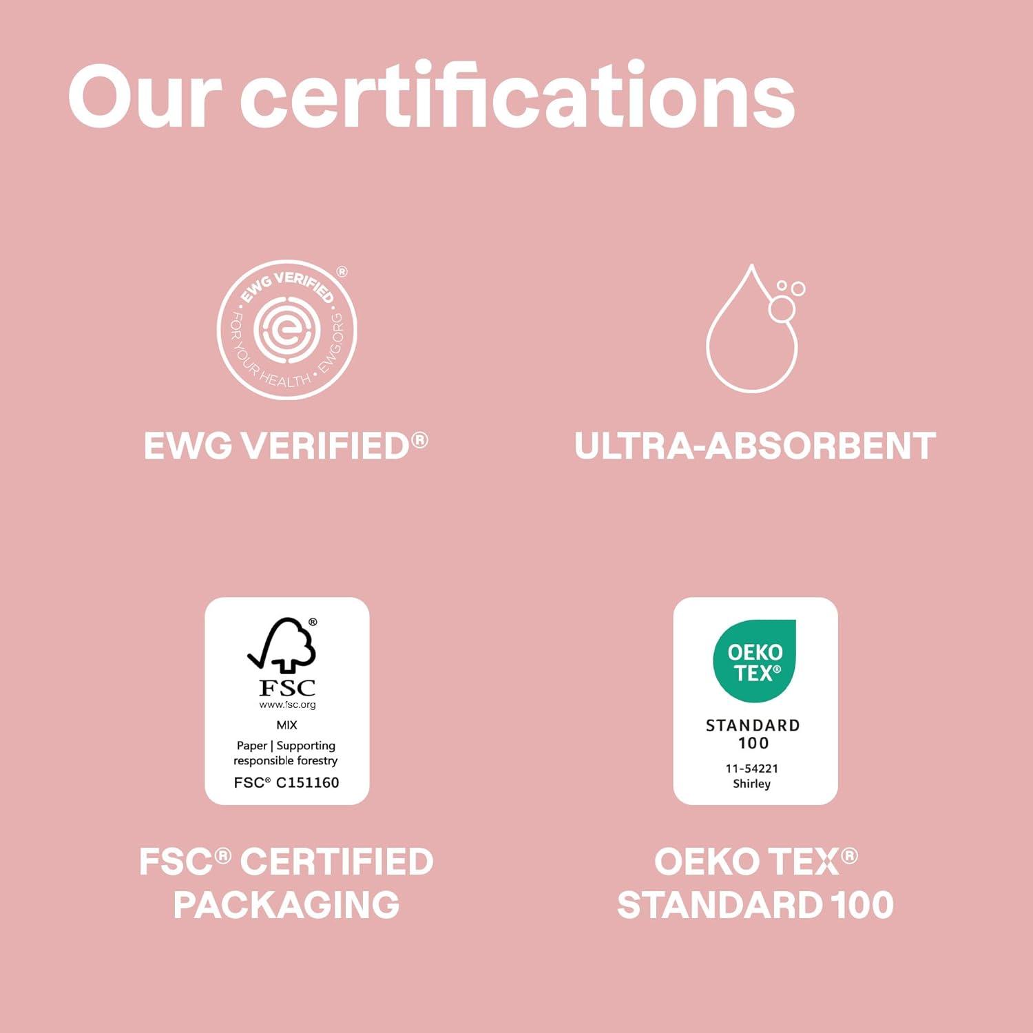 image:imageATTITUDE EcoConscious Disposable Diapers EWG Verified Size 5 2635 lbs Ultra Absorbent for Baby Vegan amp PlantBased 20 CountSize 5