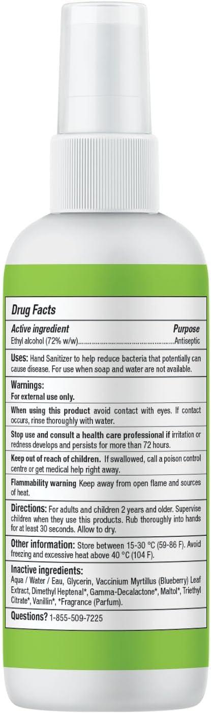 image:imageATTITUDE Hand Sanitizer Spray for Kids amp Adults EWG Verified Travel Size Dermatologically Tested Plant and Mineral Based Vegan Vanilla amp Pear 35 Fl Oz Pack of 6 Spray BottleWatermelon Coco