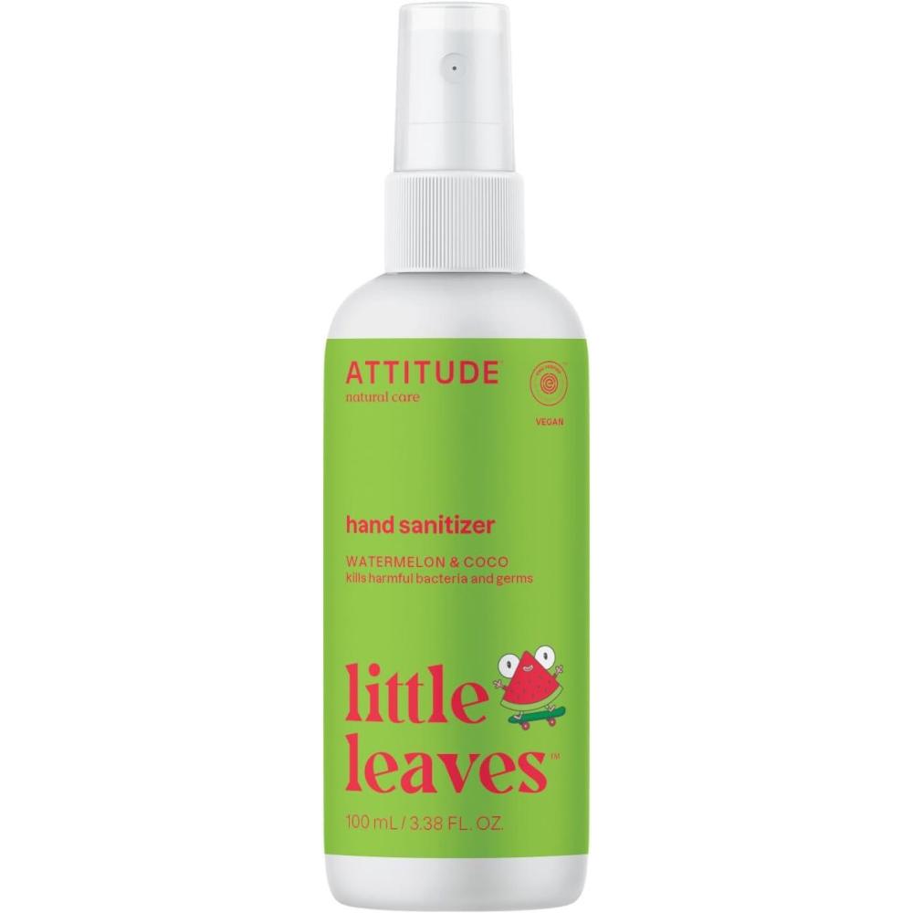 image:imageATTITUDE Hand Sanitizer Spray for Kids amp Adults EWG Verified Travel Size Dermatologically Tested Plant and Mineral Based Vegan Vanilla amp Pear 35 Fl Oz Pack of 6 Spray BottleWatermelon Coco