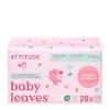 ATTITUDE Eco-Conscious Disposable Training Pants, EWG Verified, Size 6 (35 lbs), Easy to Pull Up, Ultra Absorbent Potty Diapers for Girls and Boys, Vegan & Plant-Based, 18 Count(Size 1/Newborn)