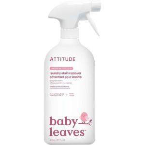 ATTITUDE Baby Laundry Stain Remover, Plant and Mineral-Based Ingredients, Vegan and Cruelty-free Household Products, Unscented, 27.1 Fl Oz (Pack of 6)(27.1 Fl Oz (Pack of 1))