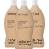 ATTITUDE Dish Soap, EWG Verified, Plant-Based & Vegan Dishwashing Liquid, Naturally Derived, Italian Lemon, 24 Fl Oz (Pack of 3)