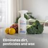 ATTITUDE Fruit & Vegetable Wash, Unscented Food-Safe Produce Wash to Remove Dirt, Wax & Residue, Vegan Plant-Based Produce Cleaner, Bulk Refill, 67.6 Fl Oz(27.1 Fl Oz (Pack of 1))