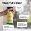 ATTITUDE Window & Mirror Cleaner Spray, Plant-Based Ingredients, EWG Verified, Streak Free, Removes Fingerprints, Dust and Dirt, Lavender & Rosemary, 26 Fl Oz(26 Fl Oz (Pack of 3))