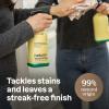 ATTITUDE Window & Mirror Cleaner Spray, Plant-Based Ingredients, EWG Verified, Streak Free, Removes Fingerprints, Dust and Dirt, Lavender & Rosemary, 26 Fl Oz(26 Fl Oz (Pack of 3))