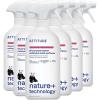 ATTITUDE All Purpose Cleaner Spray, EWG Verified, Vegan, Made with 94% Plant-Based Ingredients, Streak-Free for Kitchen, Bathroom, Glass & More, Citrus Zest Scent, 27.1 Fl Oz (Pack of 6)(Grapefruit)
