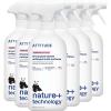 ATTITUDE All Purpose Cleaner Spray, EWG Verified, Vegan, Made with 94% Plant-Based Ingredients, Streak-Free for Kitchen, Bathroom, Glass & More, Pink Grapefruit Scent, 27.1 Fl Oz (Pack of 6)(Unscented)