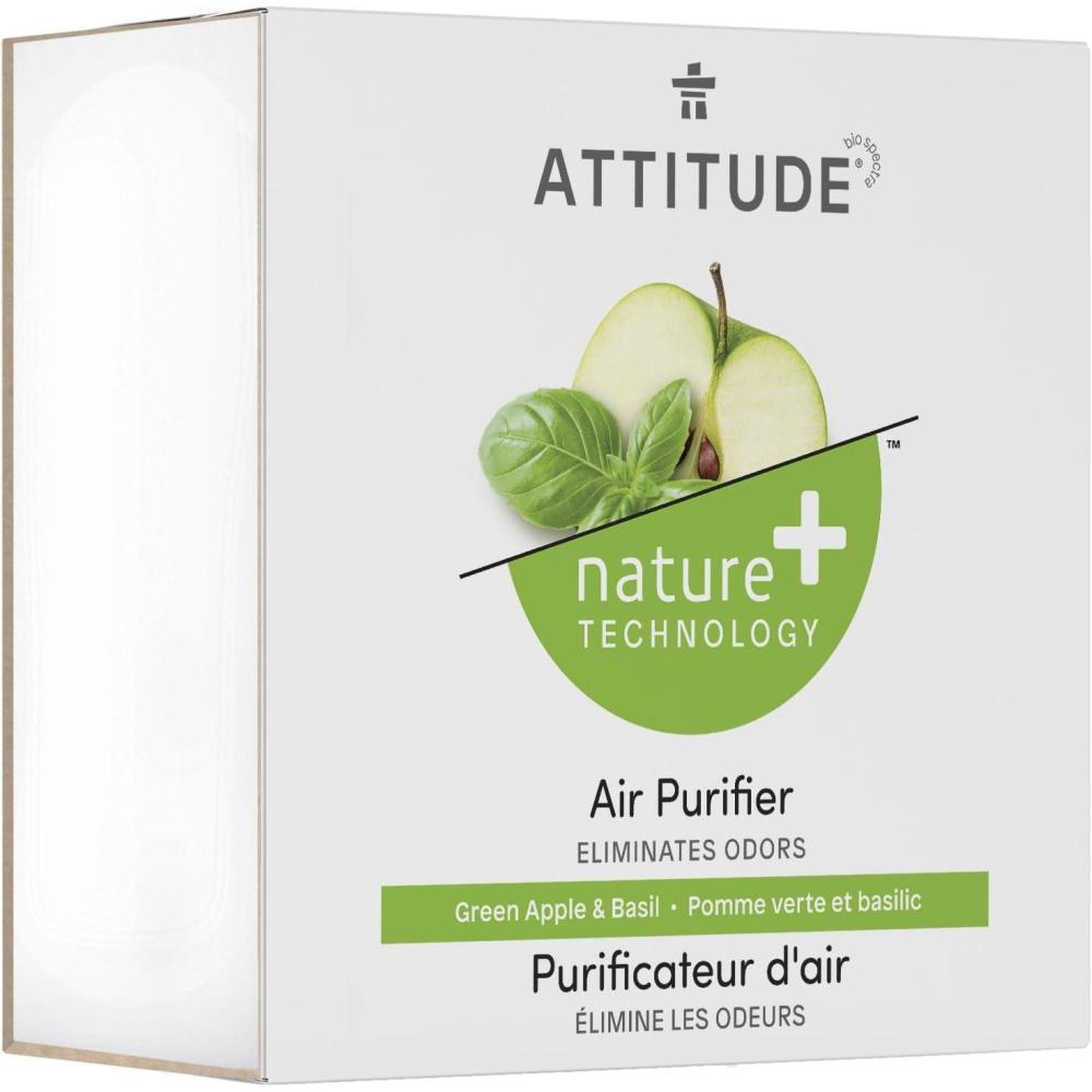 image:imageATTITUDE Odor Eliminator with Activated Carbon PlantBased Air Purifier Vegan Green Apple and Basil 8 OuncesGreen Apple  Basil