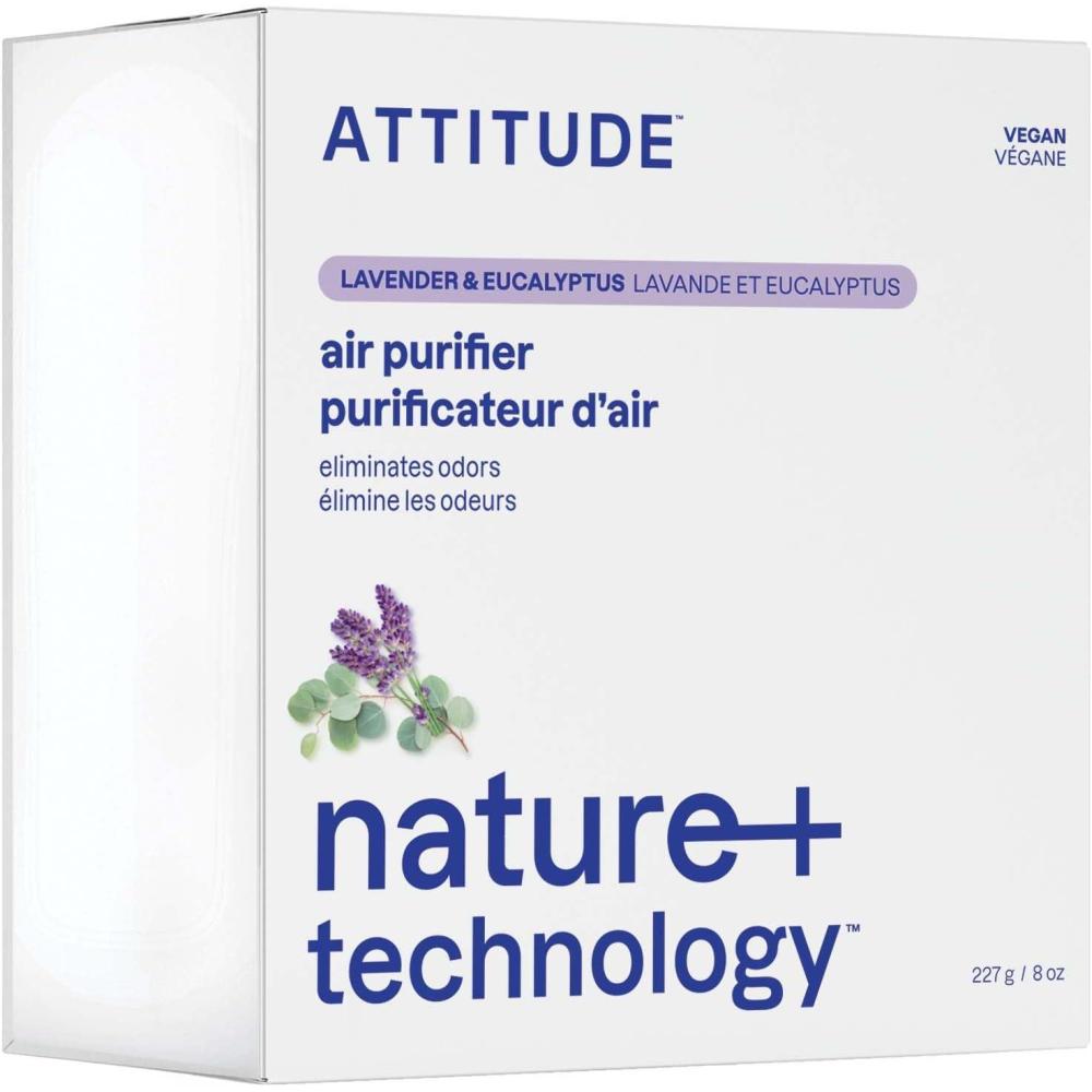 image:imageATTITUDE Odor Eliminator with Activated Carbon PlantBased Air Purifier Vegan Green Apple and Basil 8 OuncesLavender  Eucalyptus