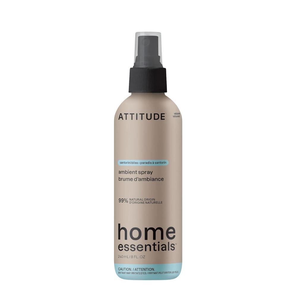 image:imageATTITUDE Scented Room and Air Freshner Spray for Home and Bathroom Natural Origin Ingredients Vegan Citrus Scent Tuscan Getaway 8 Fl OzSantorini Bliss