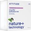 ATTITUDE Odor Eliminator with Activated Carbon, Plant-Based Air Purifier, Vegan, Green Apple and Basil, 8 Ounces(Coriander & Olive)