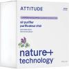 ATTITUDE Odor Eliminator with Activated Carbon, Plant-Based Air Purifier, Vegan, Green Apple and Basil, 8 Ounces(Lavender & Eucalyptus)