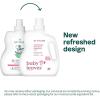 ATTITUDE Baby Fabric Softener, Plant and Mineral-Based Ingredients, HE Compatible, Vegan and Cruelty-free Laundry and Household Products, Unscented, 80 Loads, 67.6 Fl Oz(Unscented)
