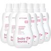 ATTITUDE Baby Fabric Softener, Plant and Mineral-Based Ingredients, HE Compatible, Vegan and Cruelty-free Laundry and Household Products, Soothing Chamomile, 40 Loads, 33.8 Fl Oz (Pack of 6)(Unscented)