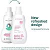 ATTITUDE Baby Laundry Detergent, EWG Verified, Plant and Mineral-Based Formula, HE Compatible, Vegan Household Products, Unscented, 35 Loads, 35.5 Fl Oz (Pack of 6)(Unscented)