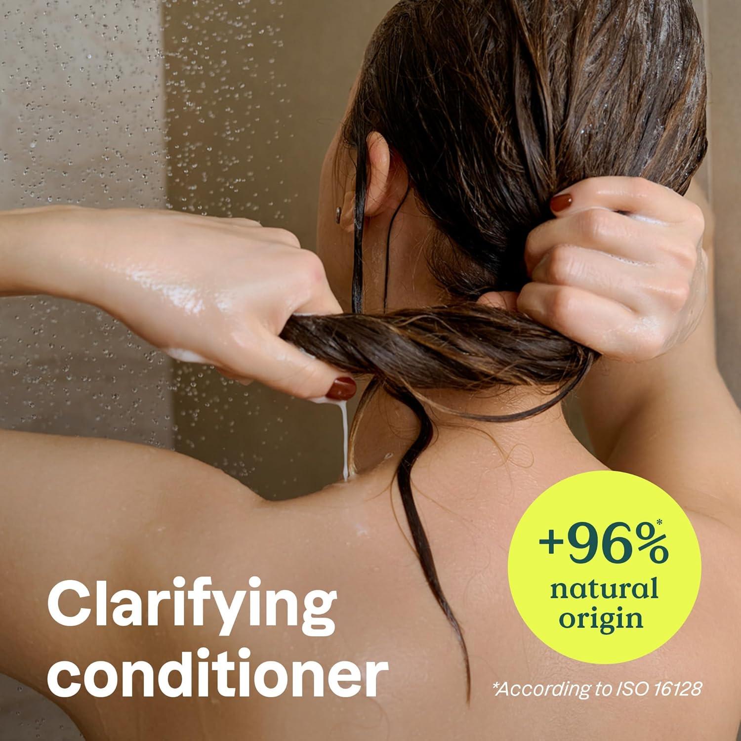 image:imageBundle of ATTITUDE Clarifying Hair Shampoo and Conditioner EWG Verified Dermatologically Tested Plant and MineralBased Vegan Beauty Products Lemon Leaves and White Tea 16 Fl Oz
