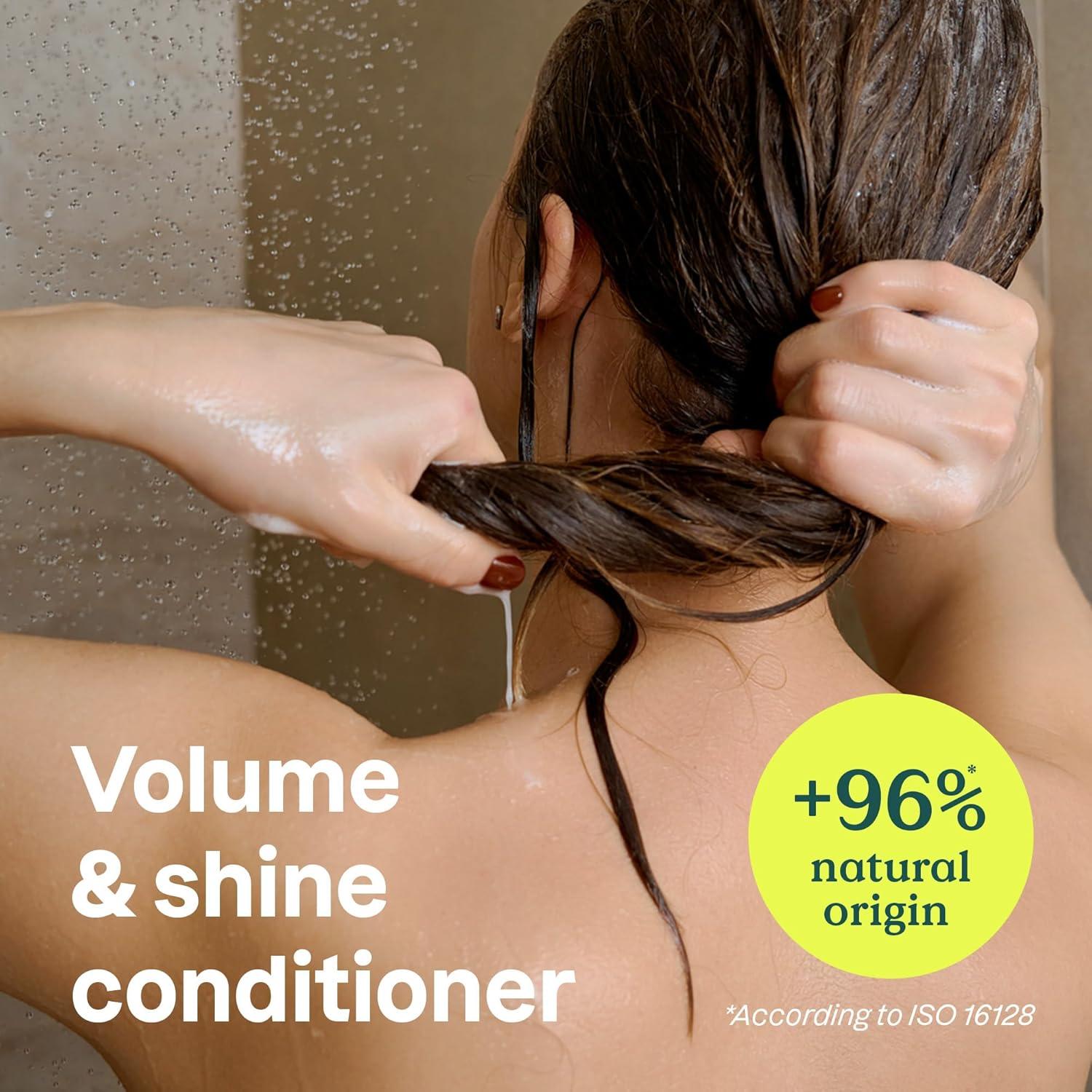 image:imageBundle of ATTITUDE Hair Shampoo and Conditioner Plant and MineralBased Ingredients Vegan and Crueltyfree Beauty and Personal Care Products Volumizing Soy Protein and Cranberries 32 Fl Oz