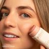 Bundle of ATTITUDE Oceanly, EWG Verified, Plastic-Free, Vegan Makeup, Lip Gloss, Silky Pink, 0.12 Oz + Blush, Rose, 0.3 Oz + Bronzer, Coffee, 0.3 Oz+ Highlighter, Golden Rose, 0.3 Oz