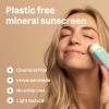 Bundle of ATTITUDE Oceanly Tinted Lip Balm with SPF 30, Plastic-Free, Baby Rose, 0.3 Oz + Tinted Face Cream with SPF 30, Universal Tint, 1 Oz + Face Cleanser, PHYTO CLEANSE, Unscented, 0.3 Oz