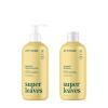 Bundle of ATTITUDE Body Lotion and Body Wash, EWG Verified, Dermatologically Tested, Plant and Mineral-Based, Vegan Beauty Products, Refreshing, Lemon Leaves, 16 Fl Oz