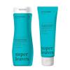 Bundle of ATTITUDE Hair Shampoo and Conditioner, Plant- and Mineral-Based Ingredients, Vegan and Cruelty-free Beauty and Personal Care Products, Unscented, 16 Fl Oz and 8 Fl Oz