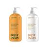 Bundle of ATTITUDE Hair Shampoo and Conditioner, Plant- and Mineral-Based Ingredients, Vegan and Cruelty-free Beauty and Personal Care Products, Volumizing, Soy Protein and Cranberries, 32 Fl Oz