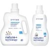 Bundle of ATTITUDE Liquid Laundry Detergent, EWG Verified Laundry Soap, HE Compatible, Vegan, Wildflowers, 40 Loads, 67.6 Fl Oz + Fabric Softener, Wildflowers, 40 Loads, 33.8 Fl Oz