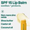 ATTITUDE SPF 15 Lip Balm Duo, Mineral Sunscreen with Non-Nano Zinc Oxide, EWG Verified, Broad Spectrum UVA/UVB Protection, Moisturizing Lip Care, Vegan, Unscented, 0.14 Oz (Pack of 2)(Exotic)