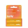 ATTITUDE SPF 15 Lip Balm Duo, Broad Spectrum Mineral Lip Balm with Zinc Oxide, EWG Verified, Vegan, Hydrating & Nourishing, Pineapple Flavor, 2 Pack (0.14 Oz Each)
