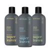 ATTITUDE Shower Gel Trio for Men, EWG Verified Body Wash with Natural Origin Ingredients, Paraben & Phthalate Free, 3 Bottles of 14 Fl Oz