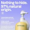 ATTITUDE Clarifying Shampoo & Conditioner Bundle, Set of 2, Lemon Leaves & White Tea, Vegan, Plant-Based, Restores Shine