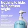 ATTITUDE Extra Gentle Shampoo & Conditioner Bundle, Set of 2, Unscented, Vegan, Plant-Based, Soothes Dry Scalp