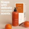 ATTITUDE Liquid Hand Soap + Bulk Refill Bundle, Orange Cinnamon, EWG Verified, Plant Based, Vegan, 16 Fl Oz + 67.6 Fl Oz