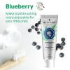 Bundle of ATTITUDE 3 Toothpastes with Fluoride for Kids, Prevents Tooth Decay and Cavities, Vegan, 4.02 Oz Blueberry + Watermelon + Mango