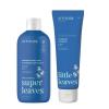 ATTITUDE Kids Shampoo, Body Wash & Conditioner Bundle, Set of 2, Blueberry, Vegan, Plant-Based, Dermatologically Tested