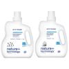 ATTITUDE Liquid Laundry Detergent & Fabric Softener Set, EWG Verified, Plant-Based, HE Compatible, Wildflowers Scent, 80 Loads Each, 67.6 Fl Oz