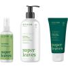 Bundle of ATTITUDE Hand Soap, Hand Cream and Hand Sanitizer Spray for Adults and Kids, EWG Verified, Plant and Mineral-Based, Vegan Personal Care, Olive Leaves